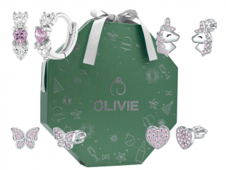 Olivie Adventný kalendár PINK 8164