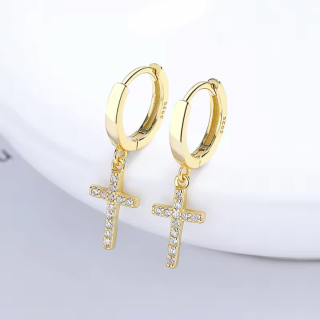 Olivie Krúžkové náušnice KRÍŽOK GOLD 8737