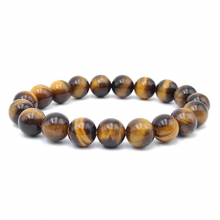 Olivie Náramok 10mm TYGRI OKO 9148