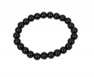 Olivie Náramok 8mm OBSIDIÁN 9145