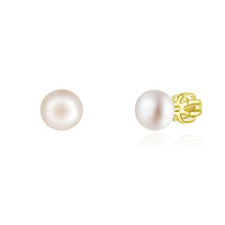 Olivie Náušnice 6mm PERLY AAA GOLD 9116