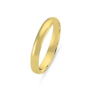 OLIVIE Snubný strieborný prsteň GOLD 7673 Veľkosť prsteňov: 10 (EÚ: 62-64)
