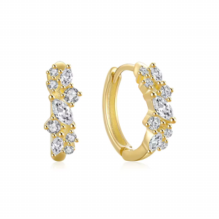 Olivie Strieborné krúžky GOLD 8711