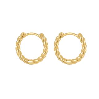 Olivie Strieborné krúžky GOLD 9252