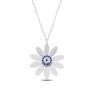 Olivie Strieborný náhrdelník DAISY 5562