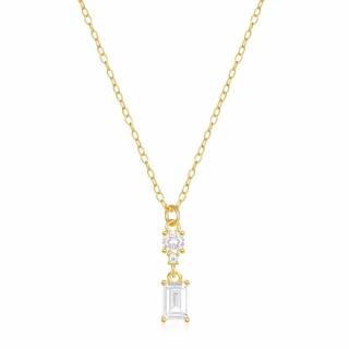 Olivie Strieborný náhrdelník DIANA GOLD 9067