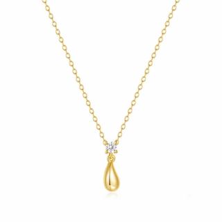 Olivie Strieborný náhrdelník KAPKA GOLD 9066