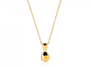 Olivie Strieborný náhrdelník KVAPKA GOLD 9453