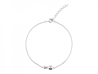 Olivie Strieborný náramok KVAPKA 9458 Dĺžka náramku: 16+3 cm