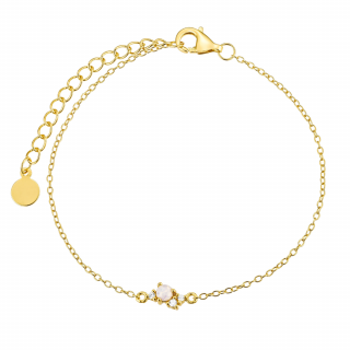 Olivie Strieborný náramok s opálom GOLD 8869