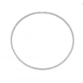 OLIVIE Strieborný tenisový 40cm/3mm náhrdelník 7285