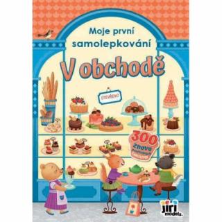 Prvé samolepky V obchode