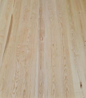 Drevená podlaha Jaseň prírodný, matný lak, 14x182x2200 mm (objednávka na ucelené balenia )