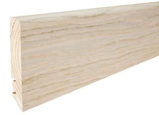 Lišta soklová drevená Dub Tender, lak, P61, 16x90x2200