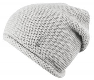 Dámska pletená čiapka Vertiss s fleecovou podšívkou, svetlo šedá 7100316
