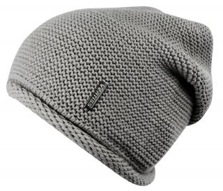 Dámska pletená čiapka Vertiss s fleecovou podšívkou, tmavo šedá 7100316-7