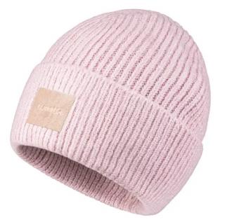 Dámska pletená zimná čiapka WOOLK Olaf - ružovej farby 7100379-2
