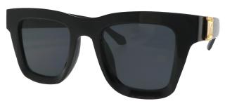 Dámske slnečné okuliare, Cat Eye - hranaté 23807, čiernej farby 9001557-6