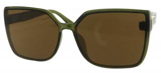 Dámske slnečné okuliare Cat Eye S3536, zelenej farby 9001557-67