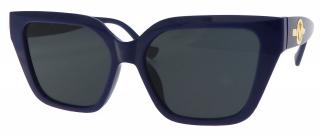 Dámske slnečné okuliare, Cat Eye S3541, modrej farby 9001557-38