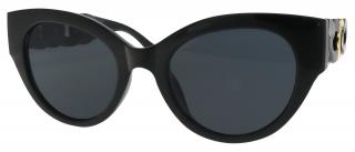 Dámske slnečné okuliare, Cat Eye S3542, čiernej farby 9001557-15