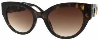 Dámske slnečné okuliare, Cat Eye S3542, leopardí motív - hnedej farby 9001557-13