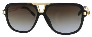 Dámske slnečné okuliare Pilotky RK3111, čiernej farby s modro-hnedými šošovkami 9001557-85