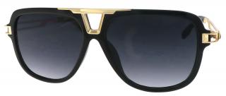 Dámske slnečné okuliare Pilotky RK3111, čiernej farby s modrým tónovaním 9001557-87