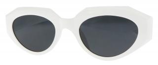 Dámske slnečné okuliare, štvorcové 22367, bielej farby 9001557-90