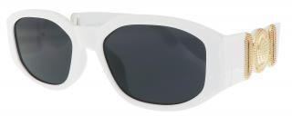 Dámske slnečné okuliare, štvorcové 23804, bielej farby 9001557-1