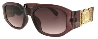 Dámske slnečné okuliare, štvorcové 23804, fialovej farby 9001557-3