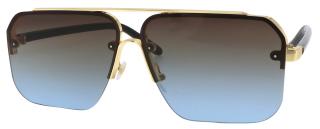 Dámske slnečné okuliare, štvorcové B3741, modrej farby 9001558-7