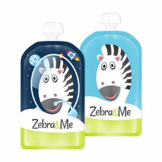 Zebra&Me kapsičky na opakované použitie kozmonaut-zebra 2 kusy