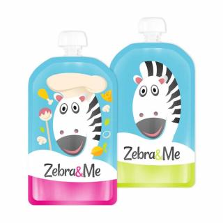 Zebra&Me kapsičky na opakované použitie kuchár-zebra 2 kusy