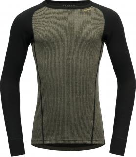 Devold Pánske termoprádlo DUO ACTIVE MAN SHIRT (LICHEN/CAVIAR)