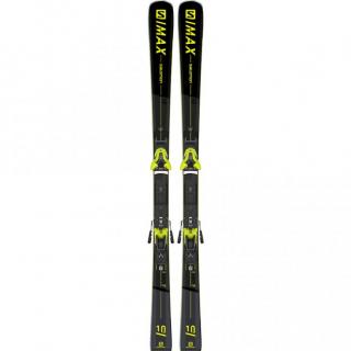 Lyže Salomon S/Max 10 + Z12 GW F80 Black/Grey/Yellow