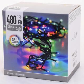 LED vianočné svetlá 480 (Farebné)