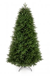 Smrek Omorikový 100 % 3D 240 cm (Široký vianočný stromček)