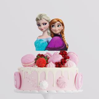 Obrázkový zápich Elsa a Anna