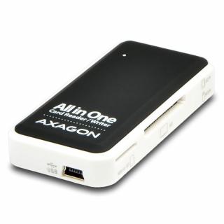 AXAGON CRE-X1 Externá mini čítačka 5-slot   (AXAGON CRE-X1 External Mini Card Reader 5-slot ALL-IN-ONE)