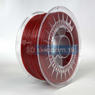 Filament DEVIL DESIGN / PETG / GALAXY ČERVENÁ / 1,75mm / 1 kg (Filament DEVIL DESIGN / PETG / GALAXY RED / 1,75mm / 1 kg)