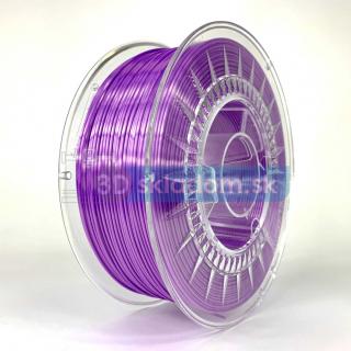 Filament DEVIL DESIGN / PLA SILK / FIALOVÁ / 1,75mm / 1 kg (Filament DEVIL DESIGN / PLA SILK / VIOLET / 1,75mm / 1 kg)