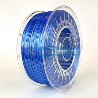 Filament DEVIL DESIGN / PLA SILK / MODRÁ / 1,75mm / 1 kg (Filament DEVIL DESIGN / PLA SILK / BLUE / 1,75mm / 1 kg)