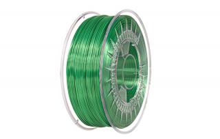 Filament DEVIL DESIGN / PLA SILK / ZELENÁ / 1,75mm / 1 kg (Filament DEVIL DESIGN / PLA SILK / GREEN / 1,75mm / 1 kg)