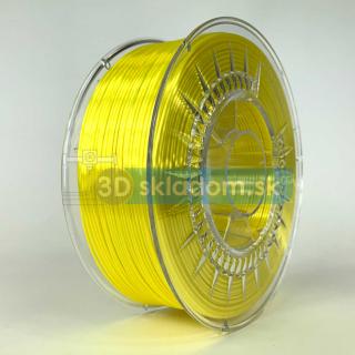 Filament DEVIL DESIGN / PLA SILK / ŽLTÁ / 1,75mm / 1 kg (Filament DEVIL DESIGN / PLA SILK / BRIGHT YELLOW / 1,75mm / 1 kg)