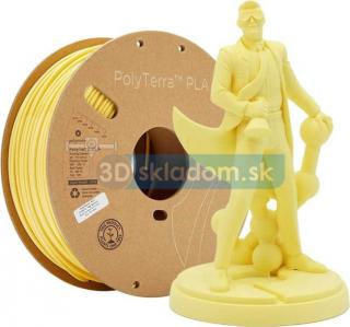 Filament POLYMAKER / PLA POLYTERRA / BANANA / 1,75mm / 1 kg (Filament POLYMAKER / PLA POLYTERRA / BANANA / 1,75mm / 1 kg)