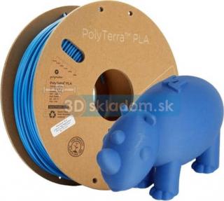 Filament POLYMAKER / PLA POLYTERRA / MODRÁ / 1,75mm / 1 kg (Filament POLYMAKER / PLA POLYTERRA / SAPPHIRE BLUE / 1,75mm / 1 kg)