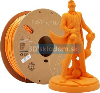 Filament POLYMAKER / PLA POLYTERRA / ORANŽOVÁ / 1,75mm / 1 kg (Filament POLYMAKER / PLA POLYTERRA / SUNRISE ORANGE / 1,75mm / 1 kg)