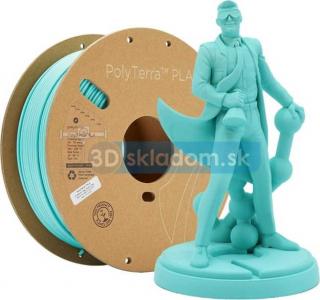 Filament POLYMAKER / PLA POLYTERRA / SIVO-ZELENÁ / 1,75mm / 1 kg (Filament POLYMAKER / PLA POLYTERRA / ARCTIC TEAL / 1,75mm / 1 kg)