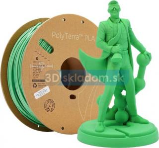 Filament POLYMAKER / PLA POLYTERRA / ZELENÁ / 1,75mm / 1 kg (Filament POLYMAKER / PLA POLYTERRA / FORREST GREEN / 1,75mm / 1 kg)